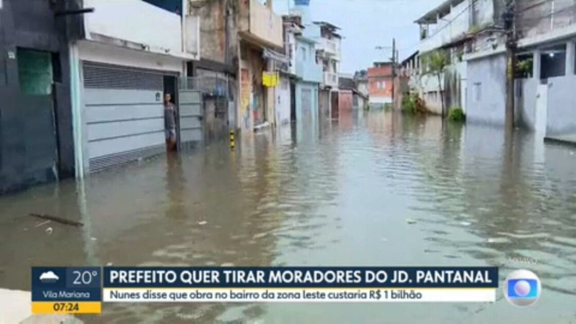 Nunes planeja indenizar famílias do Jd. Pantanal por enchentes