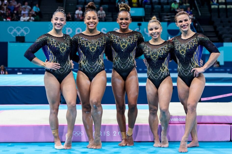 Rebeca Andrade e Simone Biles: finais de ginástica nos Jogos