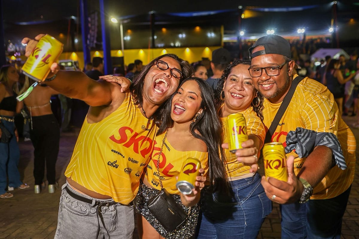 Casal do Rio de Janeiro é escolhido por marca de cerveja para viver o Carnatal no RN