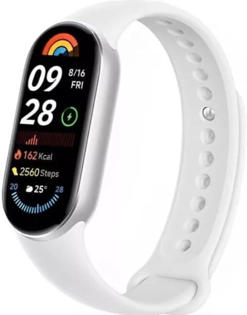 <p><strong>Garanta já a sua Mi Band 9: Smartband Prata com Tela AMOLED, R$367,00!</strong></p>
