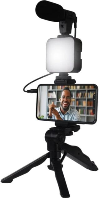 <p><strong>Tripé Suporte de Celular com Ring Led e Microfone P2 por R$89,90 – Capture Momentos Incríveis!</strong></p>