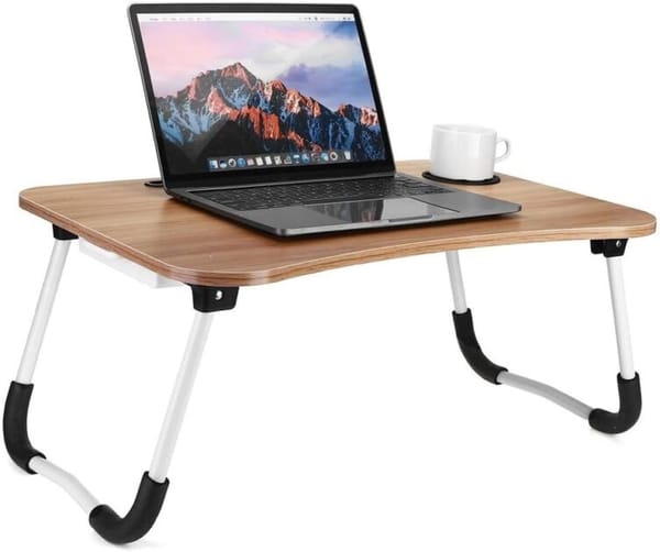 <p><strong>AMG Mesa Portátil para Notebook Suporte Cama Sofá MA - R$78,50! Conforto e Praticidade</strong></p>