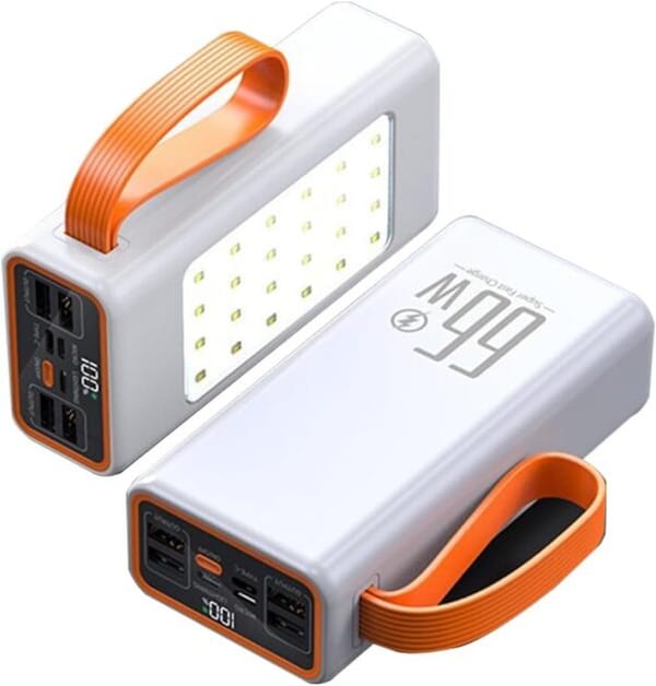 <p><strong>Carregador Portátil WSGDSG 80000mAh PD66W – Alta Capacidade e Praticidade!</strong></p>