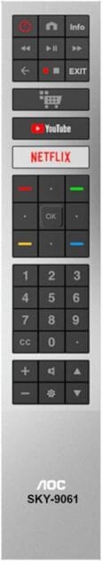<p><strong>PENSLLES Controle Remoto TV AOC Led Smart 4k - Youtube e Netflix R$8,80!</strong></p>