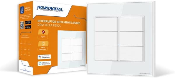 <p><strong>Descubra o NOVADIGITAL: Interruptor Inteligente Zigbee 6 Botões - R$179,00!</strong></p>