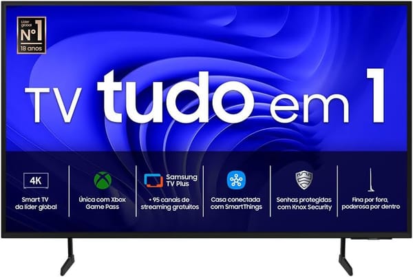 <p><strong>Aproveite: Samsung Smart TV 43" UHD 4K 43DU7700 com Gaming Hub por R$ 2.046,37!</strong></p>