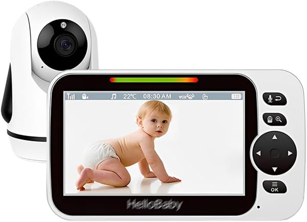 <p><strong>HOMELIFE: Babá Eletrônica 5" com Visão Noturna e Canções - R$530,72!</strong></p>