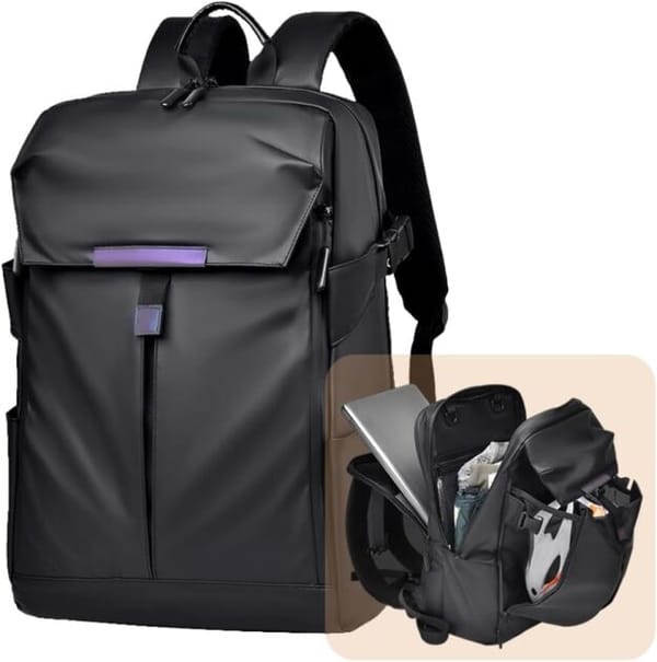 <p><strong>Aproveite! Mochila Couro Masculina Impermeável Romantic Crown por R$99,99</strong> </p>
<p>Destaque-se com a mochila perfeita para notebook e aventuras!</p>