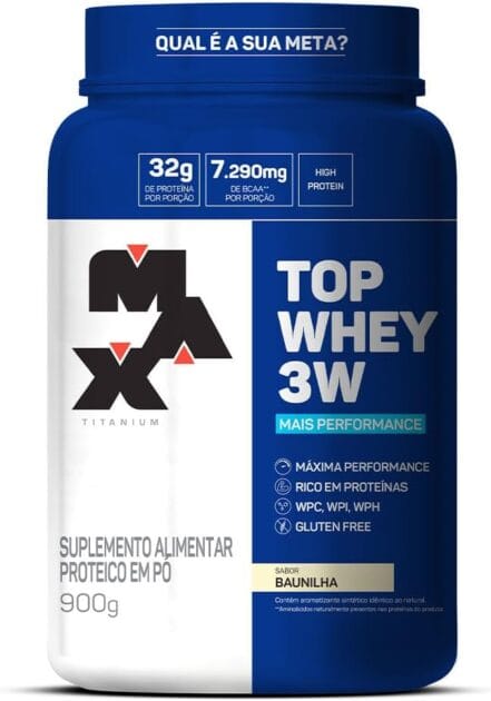 <p><strong>Max Titanium Top Whey 3W 900g Baunilha - Apenas R$149,90! Suplemento Ideal!</strong></p>