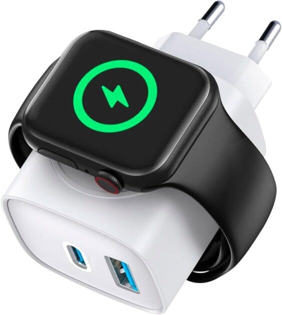 <p><strong>Aproveite! Gshield Carregador 3 em 1 Ultra Rápido com Base para Apple Watch - R$187,00!</strong></p>