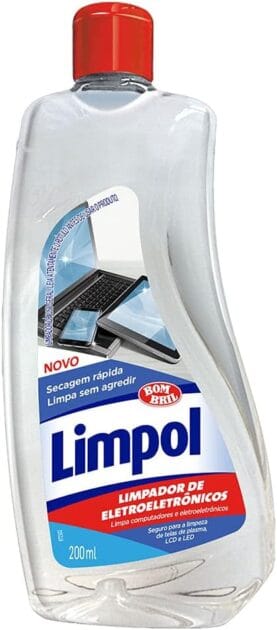 <p><strong>Limpol Limpador Eletroeletrônicos 200ml por R$22,59 – A limpeza que brilha!</strong></p>