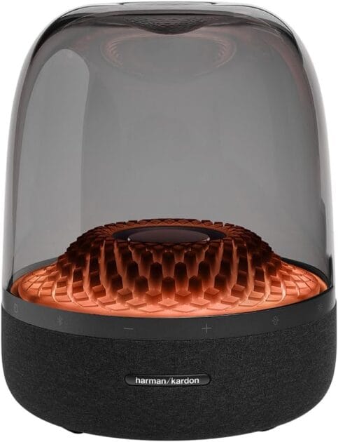 <p><strong>Caixa de Som Harman Kardon Aura Studio 4 Bluetooth Portátil - R$1.463,49!</strong></p>