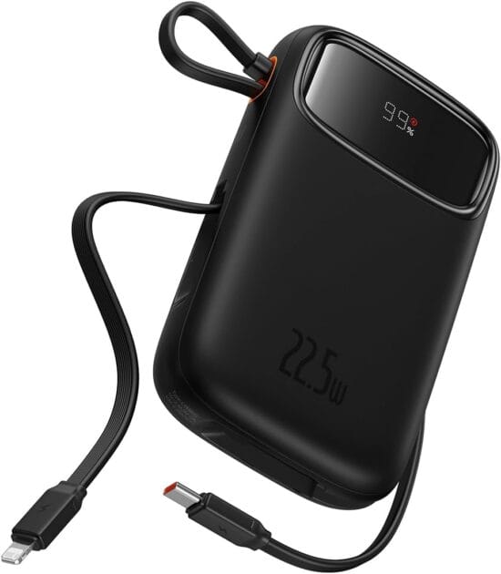 <p><strong>Baseus Power Bank: Carregador portátil 22,5W com Display LED - R$349,90!</strong></p>