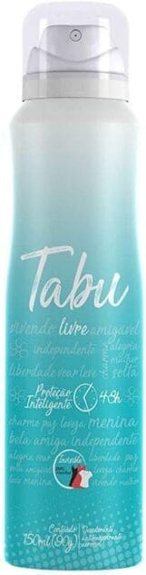 <p><strong>Tabu Desodorante Aerossol Ant 150 Ml - Livre por R$9,63 – Sua Proteção Diária em Beleza!</strong></p>