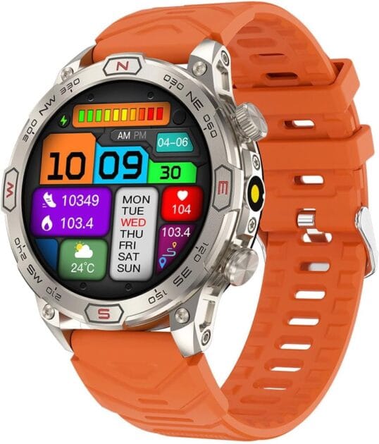 <p><strong>Smartwatch Haiz My Watch Sport Pro 2 IP66 - Tela Amoled 1.43" (Laranja) por R$197,99 – Aproveite Agora em Wearables!</strong></p>