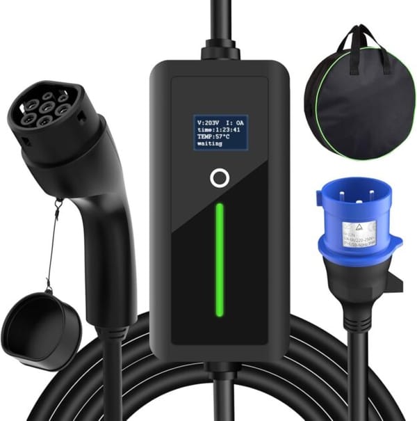 <p><strong>BrisaBras: Carregador Portátil para Carro Elétrico 32A/7kW - Só R$1.099!</strong></p>