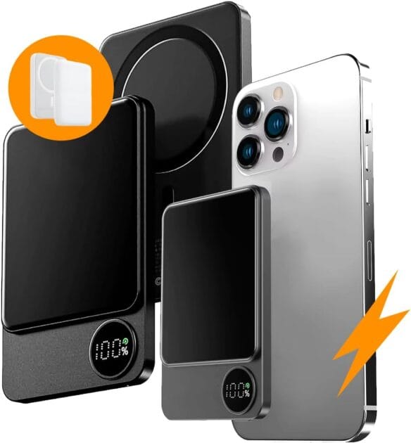 <p><strong>Carregador Portátil Mini Power Bank: Leve, Ultrafino, Magnético e Rápido!</strong></p>