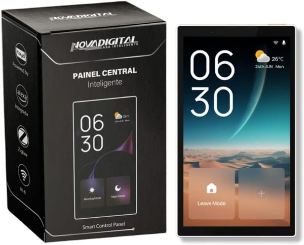 <p><strong>Painel Central Inteligente Wi-Fi NovaDigital PCI01-Z C Tuya por R$799,90 – Transforme sua Casa com Comando de Voz!</strong></p>