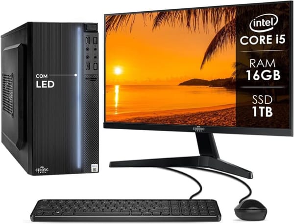 <p><strong>Computador Intel Core i5 16GB SSD 1TB com Monitor 17” por R$1.649,10 – Ótima Oferta!</strong></p>