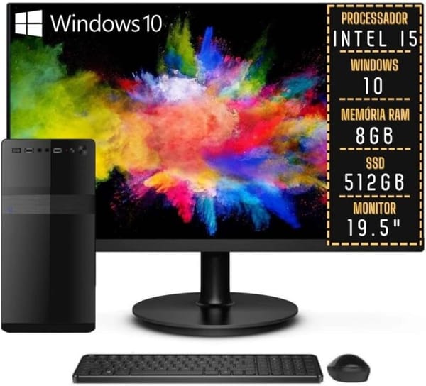 <p><strong>Aproveite! Computador Completo 3Green i5, 8GB, SSD 512GB e Monitor 19.5" por R$1.198,00!</strong></p>