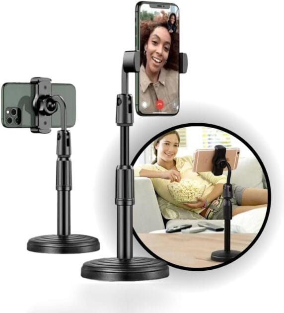 <p><strong>Suporte de Mesa para Celular 360°: Ajustável, Resistente e por R$39,20!</strong></p>