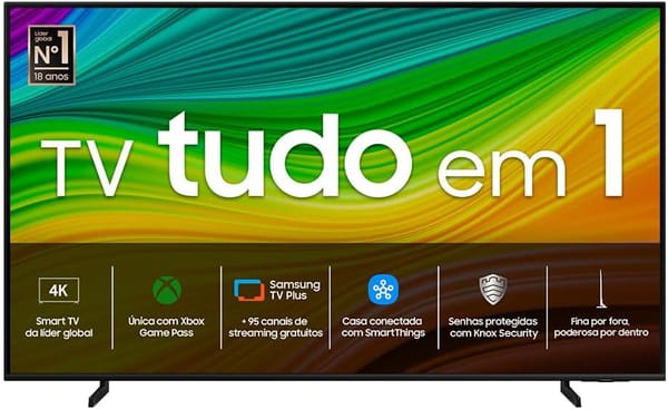 <p><strong>Aproveite! Samsung Smart TV 55" QLED 4K 55Q60D por R$3.097,00 – Design AirSlim e Cores Incríveis!</strong></p>