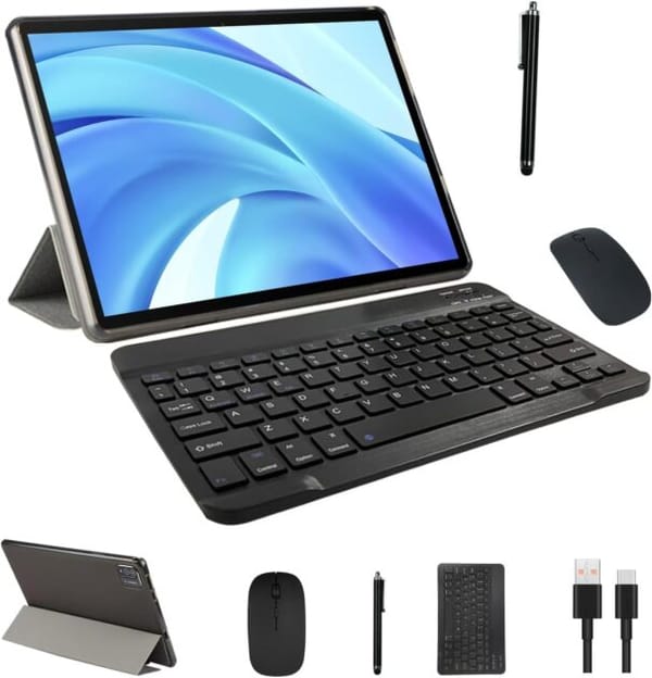 <p><strong>NOVOJOY Tablet 10” 2 em 1 com Teclado: Desempenho e Praticidade por R$798,38!</strong></p>