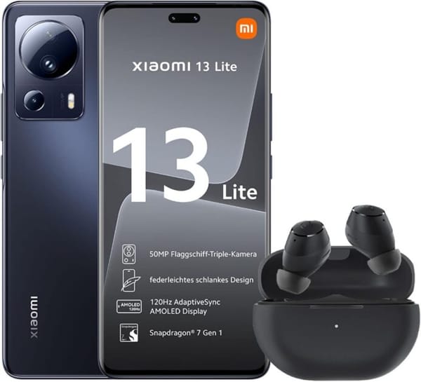 <p><strong>Compre o Smartphone Xiaomi 13 Lite 5G Preto, 8GB + 256GB por R$2.699,89!</strong></p>