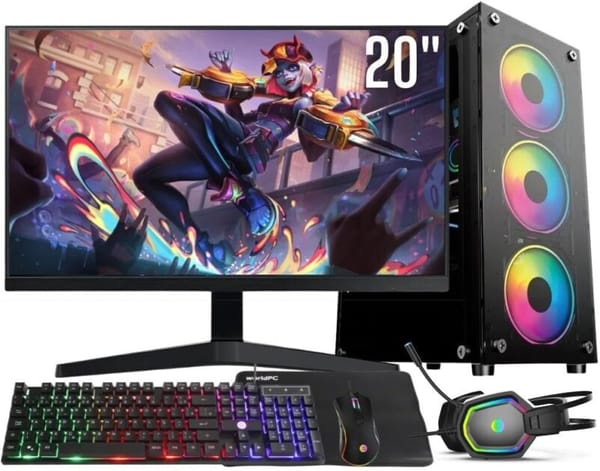 <p><strong>Transforme Seu Jogo com o Computador Gamer 3Green: Intel i5, Headset e Monitor por R$1.379,00!</strong></p>