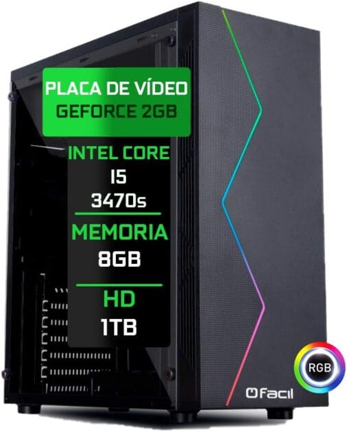 <p><strong>Pc Gamer Fácil Intel Core I5, 8Gb DDR3, HD 1TB por R$1.308,75 – A Oportunidade que Você Esperava!</strong></p>