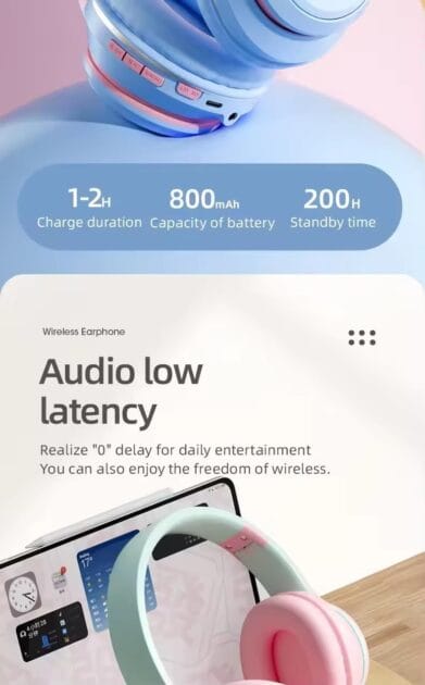 <p><strong>Fone De Ouvido Led Colorido Bluetooth Sem Fio Grande Bass por R$73,87 – Aproveite e Melhore Sua Experiência Musical Agora!</strong></p>
