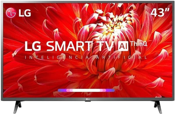 <p><strong>LG 43LM631C0SB - Smart TV LED 43' FULL HD com IA ThinQ por R$1.899,00!</strong></p>