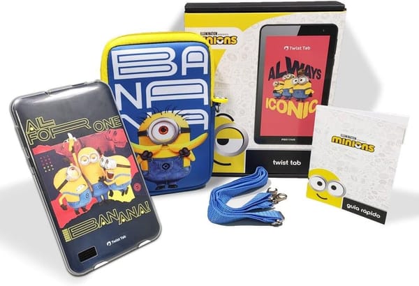 <p><strong>Descubra o Positivo Twist Tab Minions+ com 2 Capas! Só R$399,99!</strong></p>