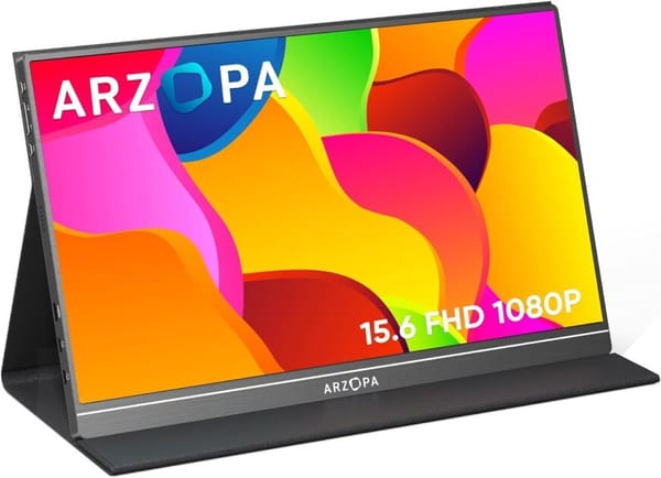 <p><strong>ARZOPA: Monitor Portátil FHD 15,6'' 1080P HDR Eye Care por R$678,00!</strong></p>