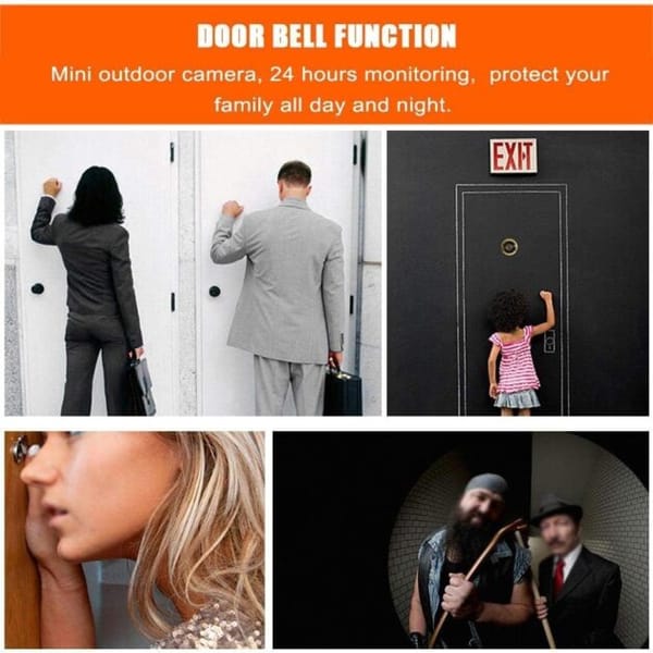 <p><strong>Câmera de Visualização de Porta Tangxi: Segurança e Conforto por R$409,44!</strong></p>