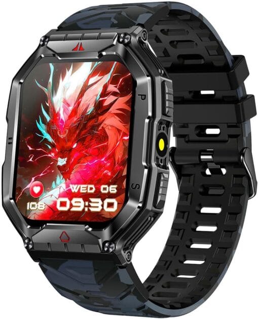 <p><strong>Descubra o Smartwatch Haiz My Watch Sport Pro IP66 Camuflado por R$189,90 – Tecnologia e Estilo para o Seu Dia a Dia!</strong></p>