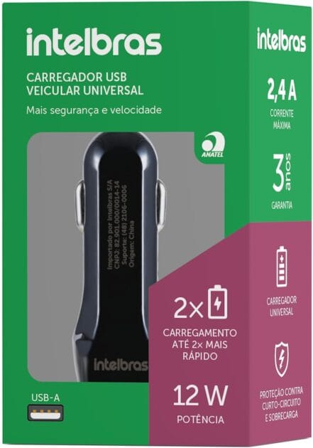 <p><strong>Compre o Carregador Veicular ECV2 Fast Preto Intelbras por R$29,00 – Praticidade e Rapidez para Suas Viagens!</strong></p>