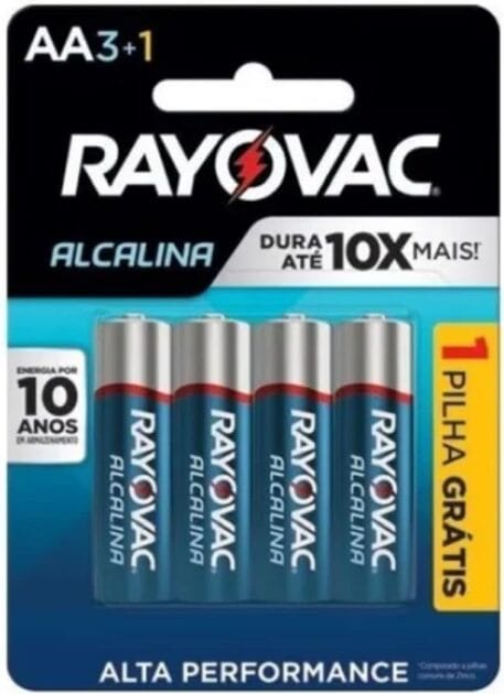 <p><strong>Rayovac Pilha Alcalina 208013 AA Azul - Pacote com 4 por R$10,19! Aproveite!</strong></p>