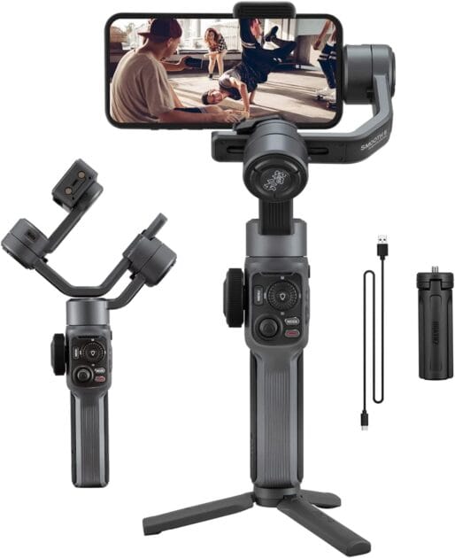 <p><strong>Capture Momentos Perfeitos com o Zhiyun Smooth 5 para iPhone – R$1.032,99!</strong></p>