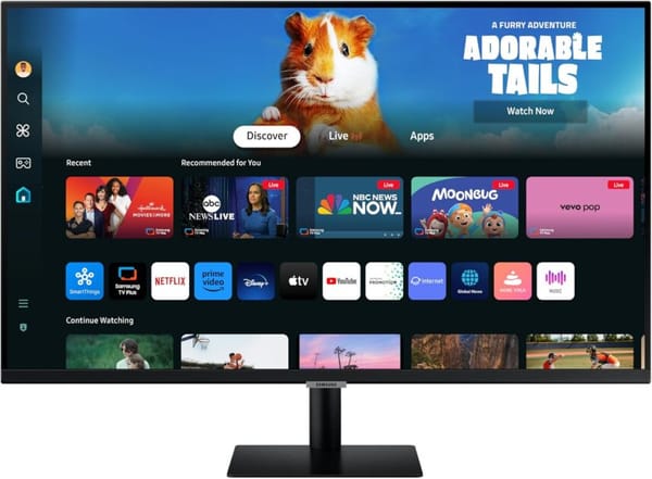 <p><strong>Aproveite! Monitor Samsung M5 FHD de 32" com Smart TV e Jogos por R$3.546,57!</strong></p>