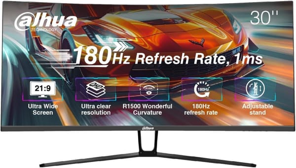 <p><strong>DAHUA Monitor Gamer Ultrawide 30'' WFHD 200Hz - R$1.372,90 Imperdível!</strong></p>