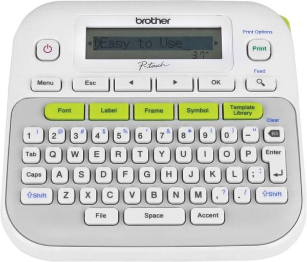 <p><strong>BROTHER Rotulador Eletrônico PTD210 por R$309,00 – Organize com Estilo!</strong></p>