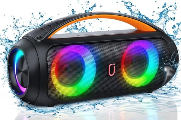 <p><strong>Caixa de Som JYX Bluetooth Portátil com Subwoofer – À Prova d'Água e Potente!</strong></p>
