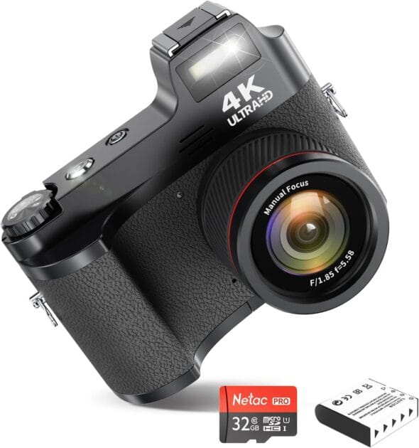 <p><strong>Capture Momentos Incríveis: Weochi Câmera 4K de 48 MP + Cartão SD por R$591,75!</strong></p>