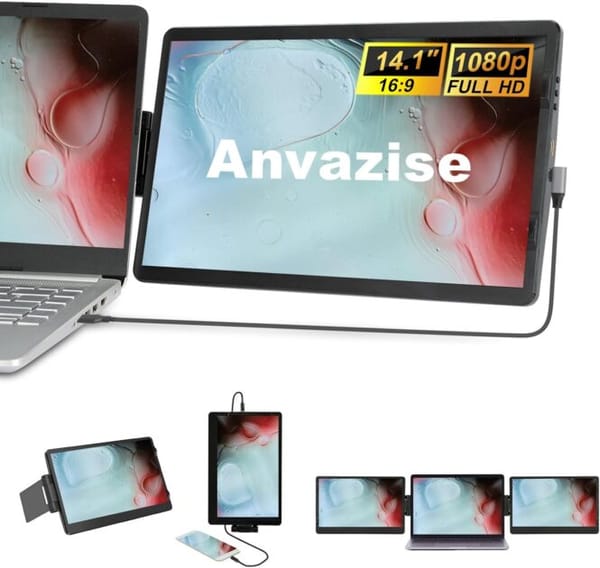 <p><strong>Anvazise Extensor de Monitor Laptop: Duas Telas FHD 14.1" por R$854,10!</strong></p>