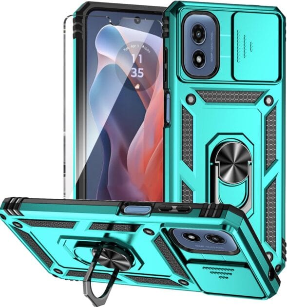 <p><strong>KEYUJIE: Capa Protetora para Moto G Play 2024 - Segurança e Estilo por R$104,41!</strong></p>