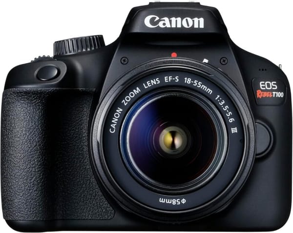 <p><strong>Canon EOS Rebel T100: Capture Momentos por R$3.199,00 - Imperdível!</strong></p>