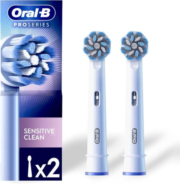 <p><strong>Transforme Seu Sorriso: Oral-B Refis PRO SERIES Sensitive Clean 2 Unidades por R$44,49 - 100% Gengiva Saudável!</strong></p>