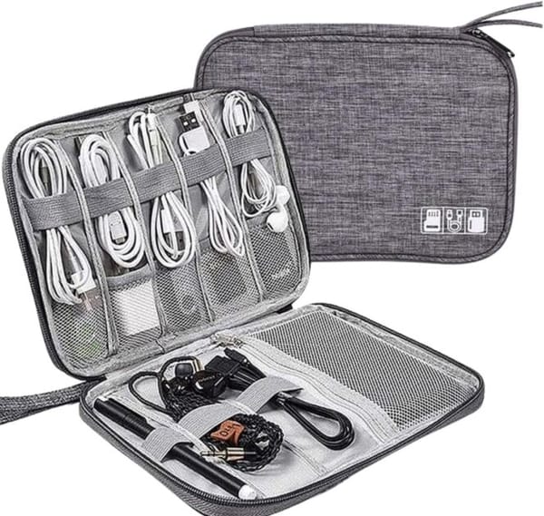 <p><strong>ESTLINY: Bolsa Organizadora Portátil para Cabos e Acessórios a R$44,99!</strong></p>