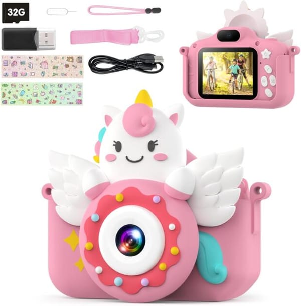 <p><strong>TIATUA: Câmera Digital Infantil Rosa para Meninos e Meninas - Diversão por R$263,56!</strong></p>